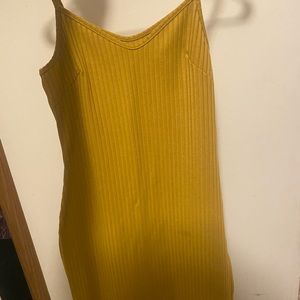 body con mustard dress
